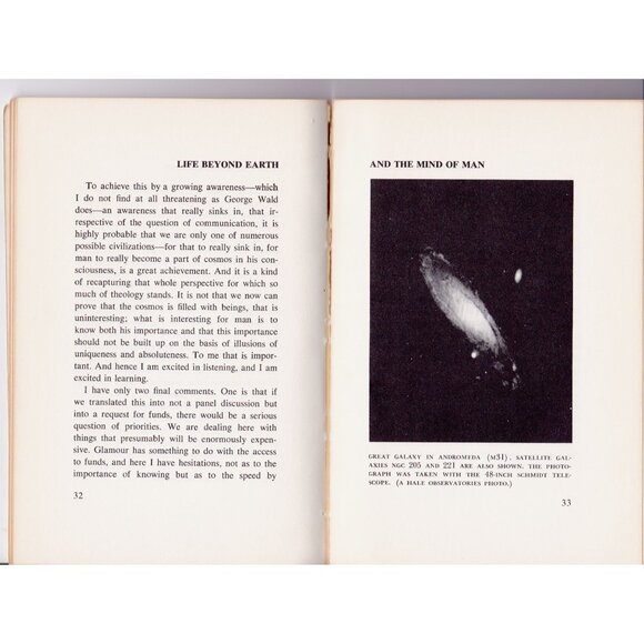 Life Beyond Earth & The Mind of Man NASA SP-328 Symposium 1973 1st Ed - Picture 6 of 8